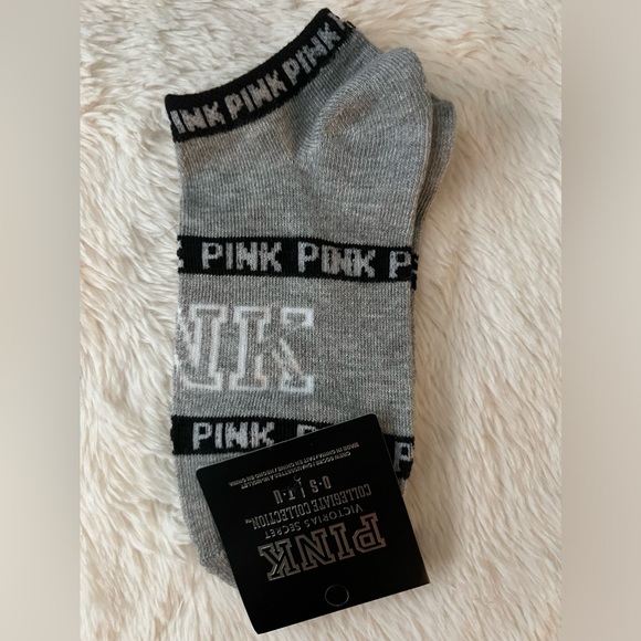 Victoria Secret Pink Crew (Ankle) Socks - Picture 1 of 2